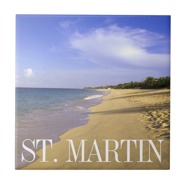 Praia Baie Longue Long Bay, St. Martin (Frente)