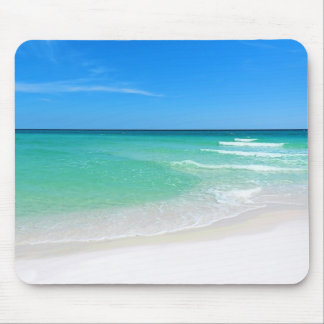 Praia branca Mousepad