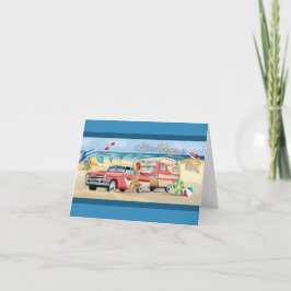 Praia Camper + Cartões de Nota Clássicos