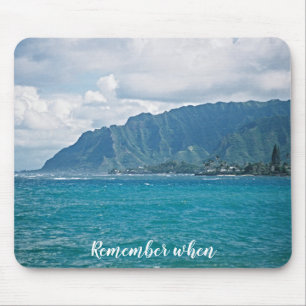 Praia cénico Mousepad personalizado férias