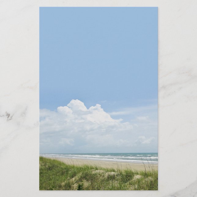 Praia com Sand Dune (Frente)