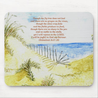 "Praia (cristão)" Mousepad