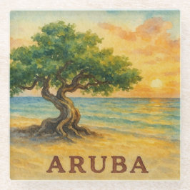 Praia da Águia Aruba Divi Tree Golden Hour