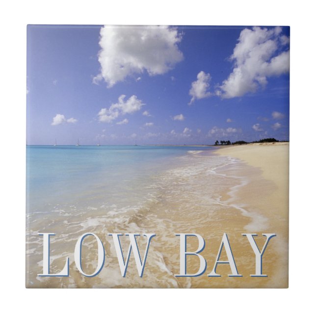 Praia da Baía Baixa, Barbuda, Antígua (Frente)