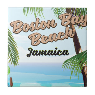 Praia da baía de Boston, Jamaica