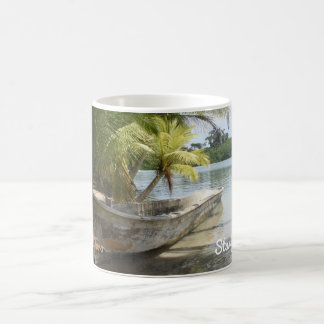 Praia da estrela do mar - caneca tropical da praia