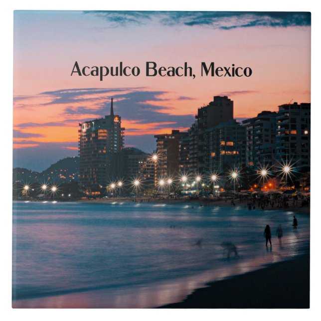 Praia de Acapulco, México (Frente)