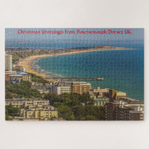 Praia de Bournemouth. quebra-cabeça