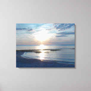 Praia de Cabo Cod, Canvas de 20" x 16"
