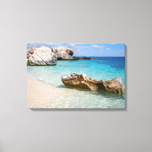 Praia de Cala Mariolu, impressão das canvas de