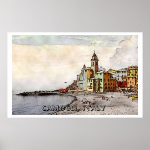 Praia de Camogli, poster do lg