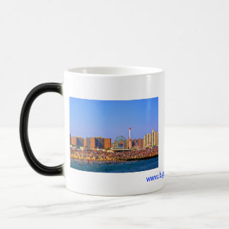 Praia de Coney Island - caneca de NYC
