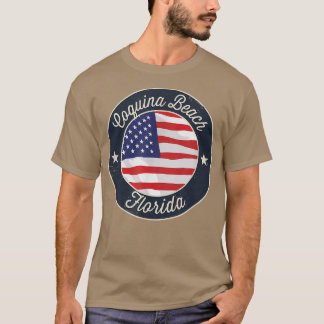 Praia de Coquina - Camisa T-Souvenir da Flórida Pa