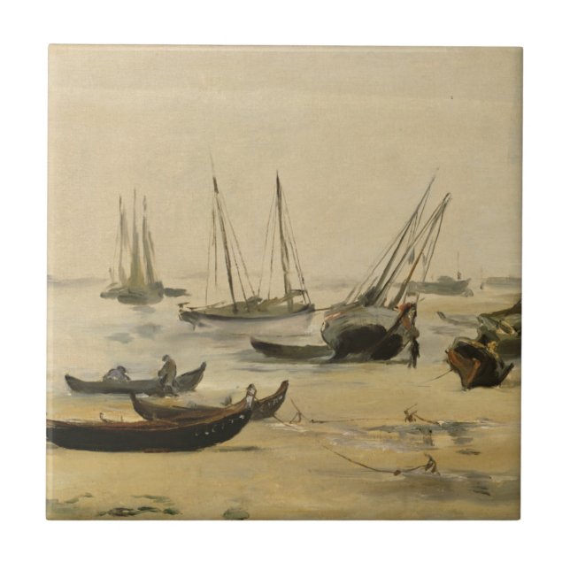 Praia de Edouard Manet |, maré baixa (Frente)