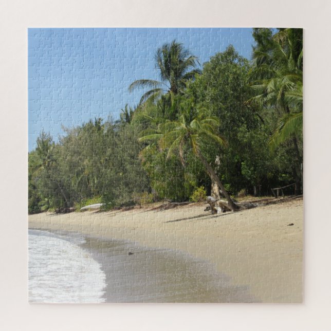 Praia de Kewarra - Quebra-cabeça de Jigserra da Au (Vertical)