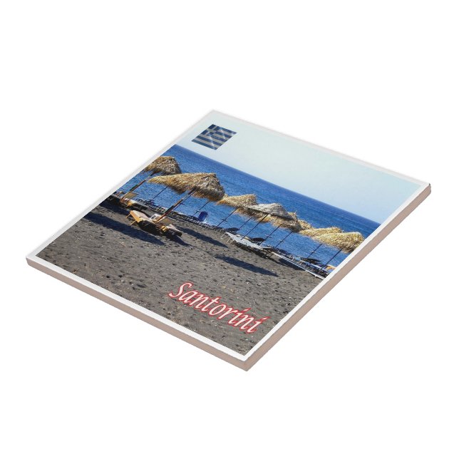 Praia de Lava do zGR082 SANTORINI, Grécia, (Lateral)