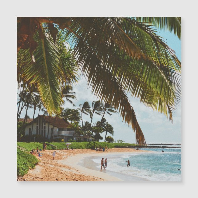 Praia de Poipu - Ilha de Kauai - Havaí  (Frente)