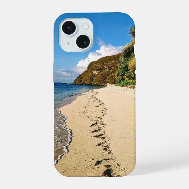 Praia de uma ilha em Fiji (Verso)
