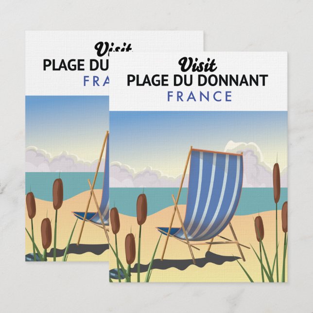 Praia do Donnant França (Frente/Verso)