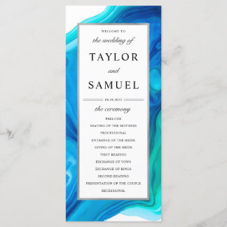 Praia do Programa de Cerimônia de Casamento de Ond