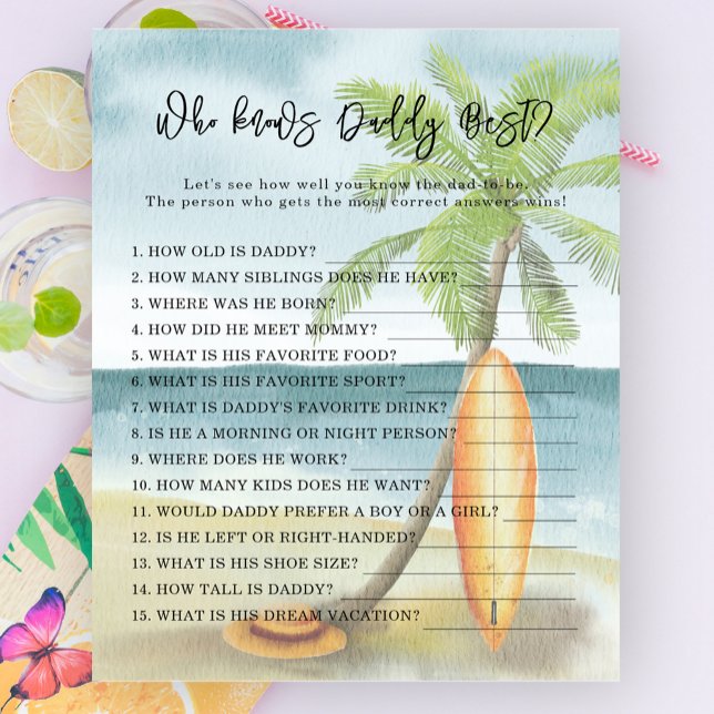 praia do surf - Jogo que conhece melhor o pai (Criador carregado)