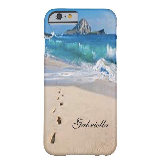 Praia e capa de telefone personalizadas da cena do (Verso)