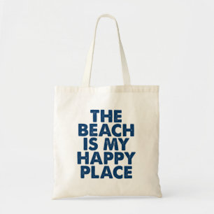 Praia É Minha Bolsa de Lugar Feliz