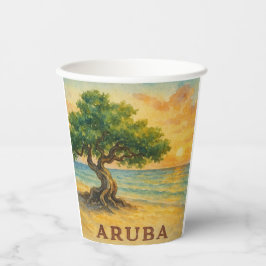 Praia Eagle Aruba Divi Tree Golden Hour