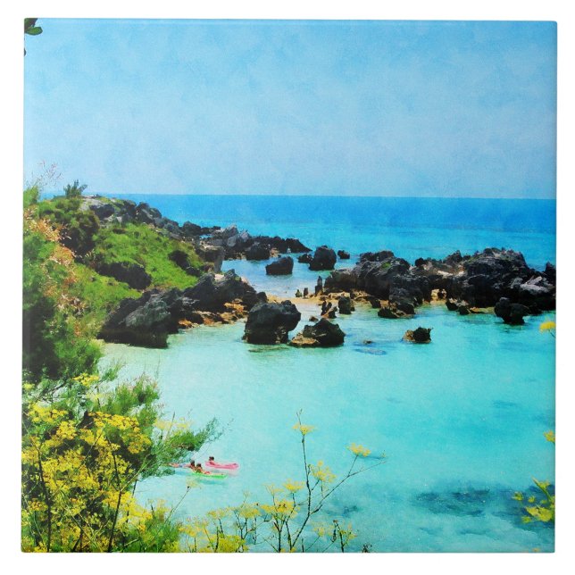 Praia em St. George Bermudas (Frente)