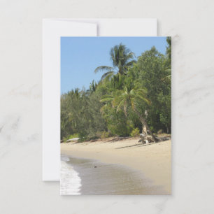 Praia Kewarra - Cartão plano Austrália