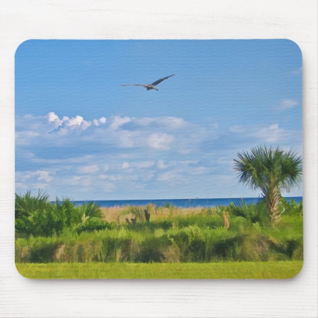 Praia Mousepad da ilha de Sanibel (Frente)