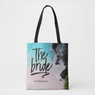 Praia Personalizada A Bag Bride Tote