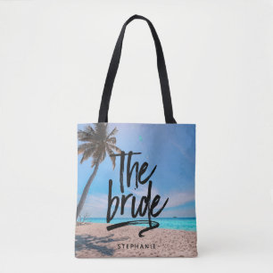 Praia Personalizada A Bag Bride Tote
