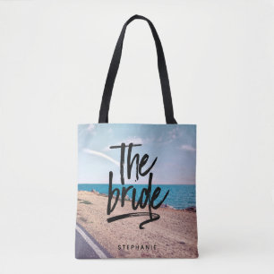Praia Personalizada A Bag Bride Tote