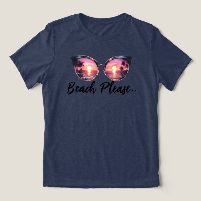 Praia, por favor (Design frontal)