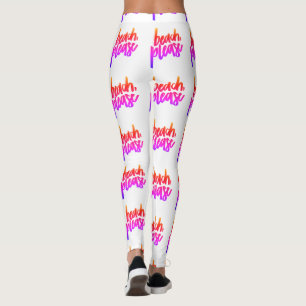 Praia Por Leggings