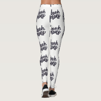 Praia Por Leggings