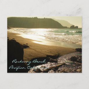 Praia Rockway - Pacifica, Cartão postal da Calif