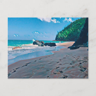 Praia Secreta, Cartão Postal de Kauai