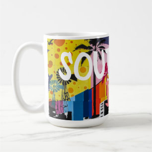 Praia Sul, Miami Flórida, Caneca de Café