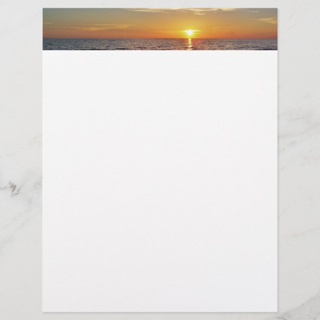 Praia Sunset Letterhead (Frente)