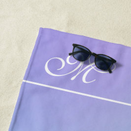 Praia Toalha colorida de banho, cor-de-rosa e azul