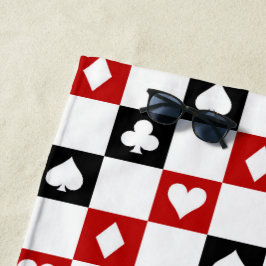 Praia Toalha de piscina do motel do cassino legal