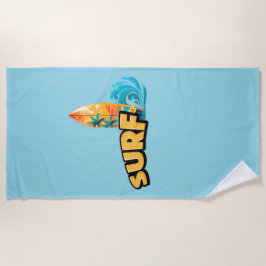 Praia Toalha de Surf para Amantes de Surf