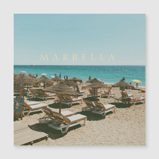 Praia Trocadero - Marbella - Espanha  (Frente)