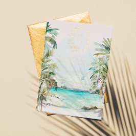 Praia Tropical | Agradecimento da Mesa de Casament
