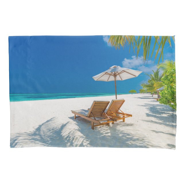 Praias Tropicais | Lounge Chairs Beach, Bora Bora (Frente)