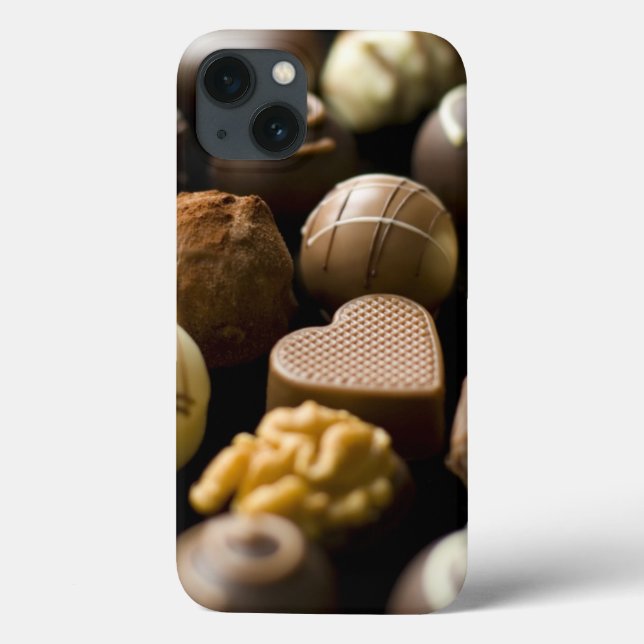 Pralinas de chocolate deliciosas (Verso)