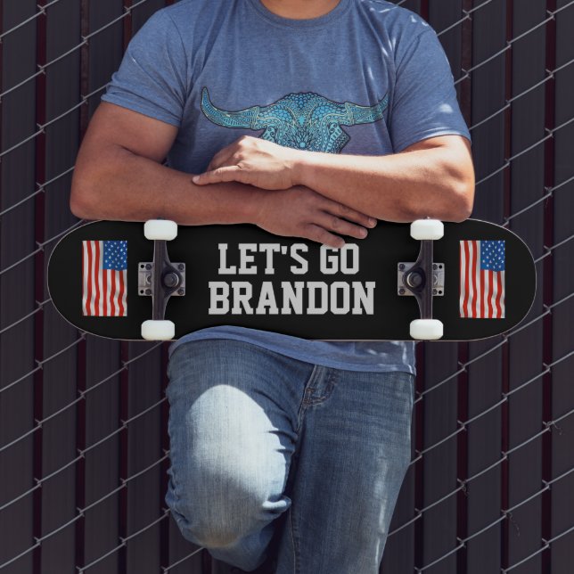 PRANCHA DE SKATE LET'S GO BRANDON (Ao ar livre 3)