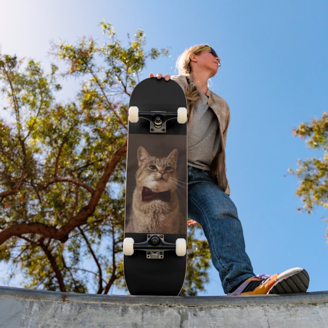 PRANCHA DE SKATE PERSONALIZADA COM FOTO DE PET (Ao ar livre 1)